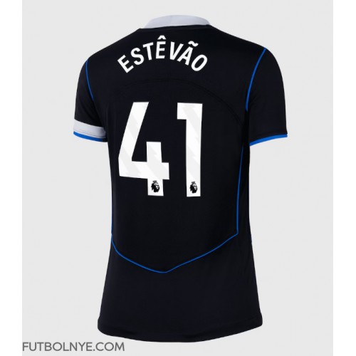 Camiseta Chelsea Estevao Willian #41 Tercera Equipación para mujer 2025-26 manga corta Camiseta Chelsea Estevao Willian #41 Tercera Equipación para mujer 2025-26 manga corta